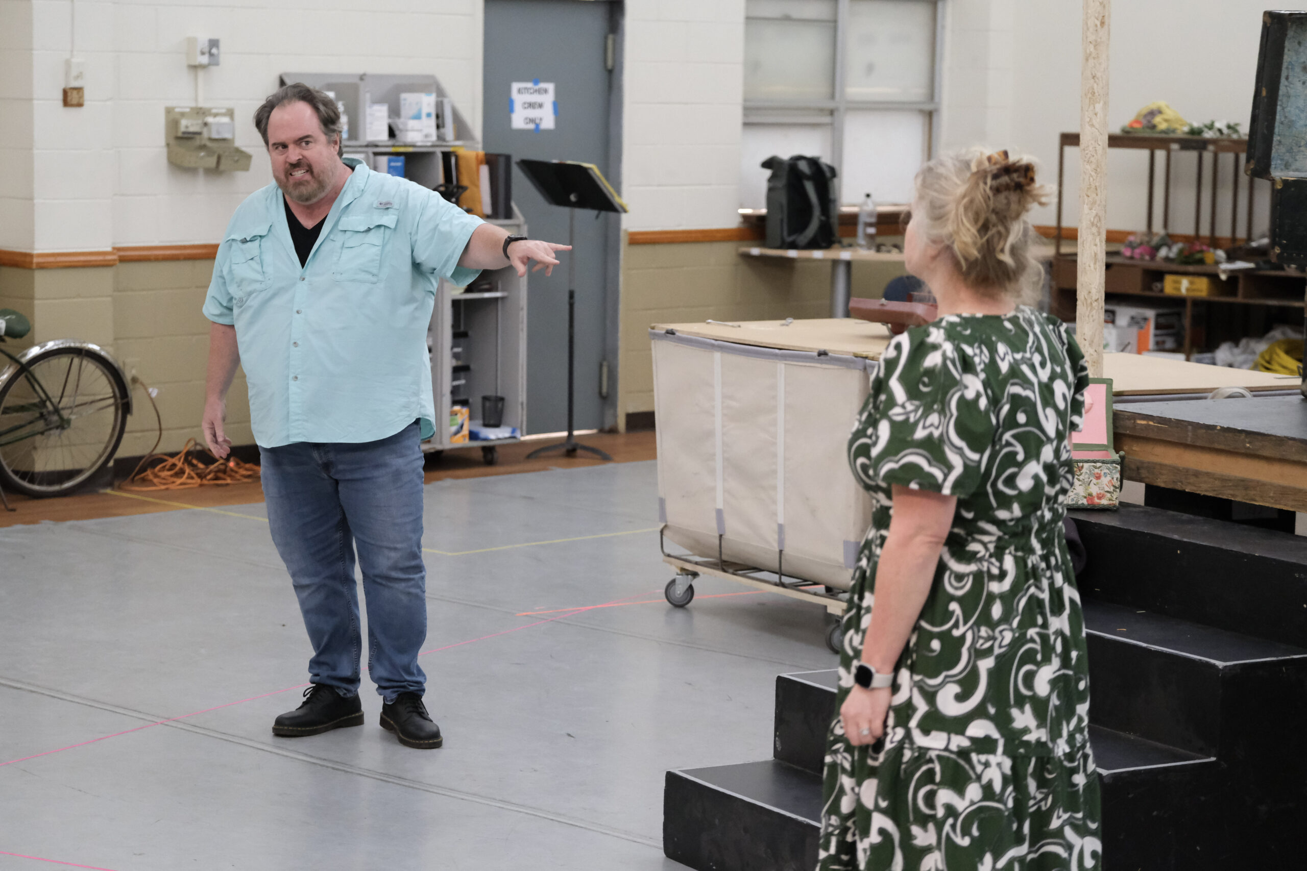 Pagliacci Rehearsal