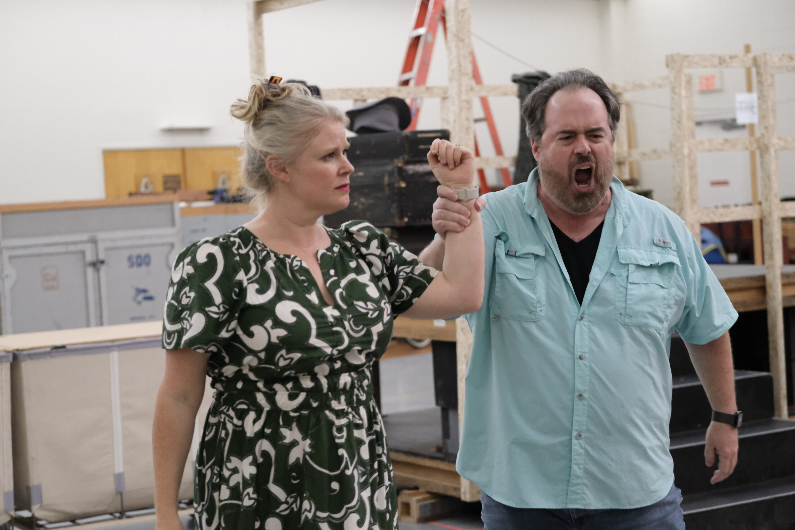 Pagliacci Rehearsal