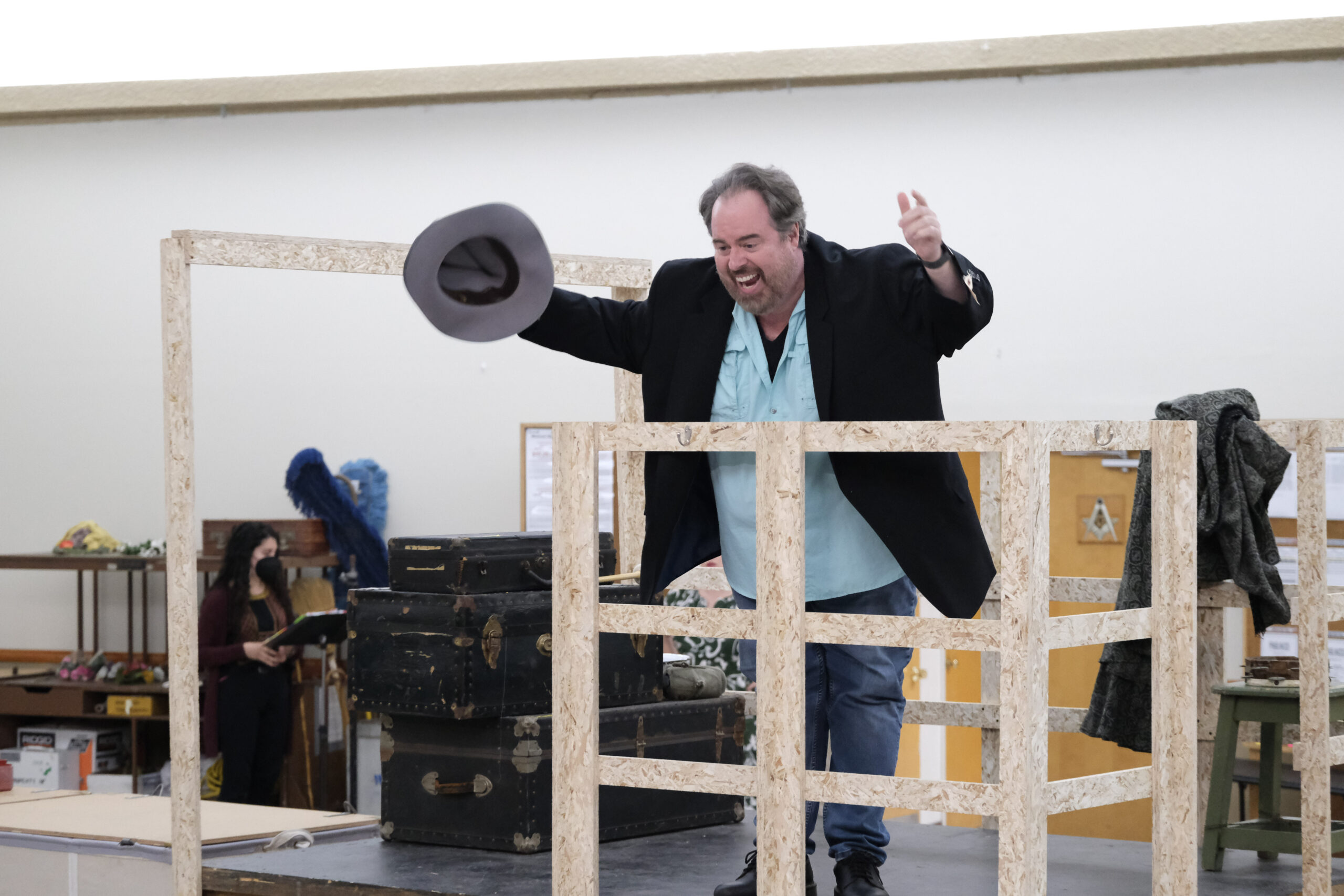 Pagliacci Rehearsal