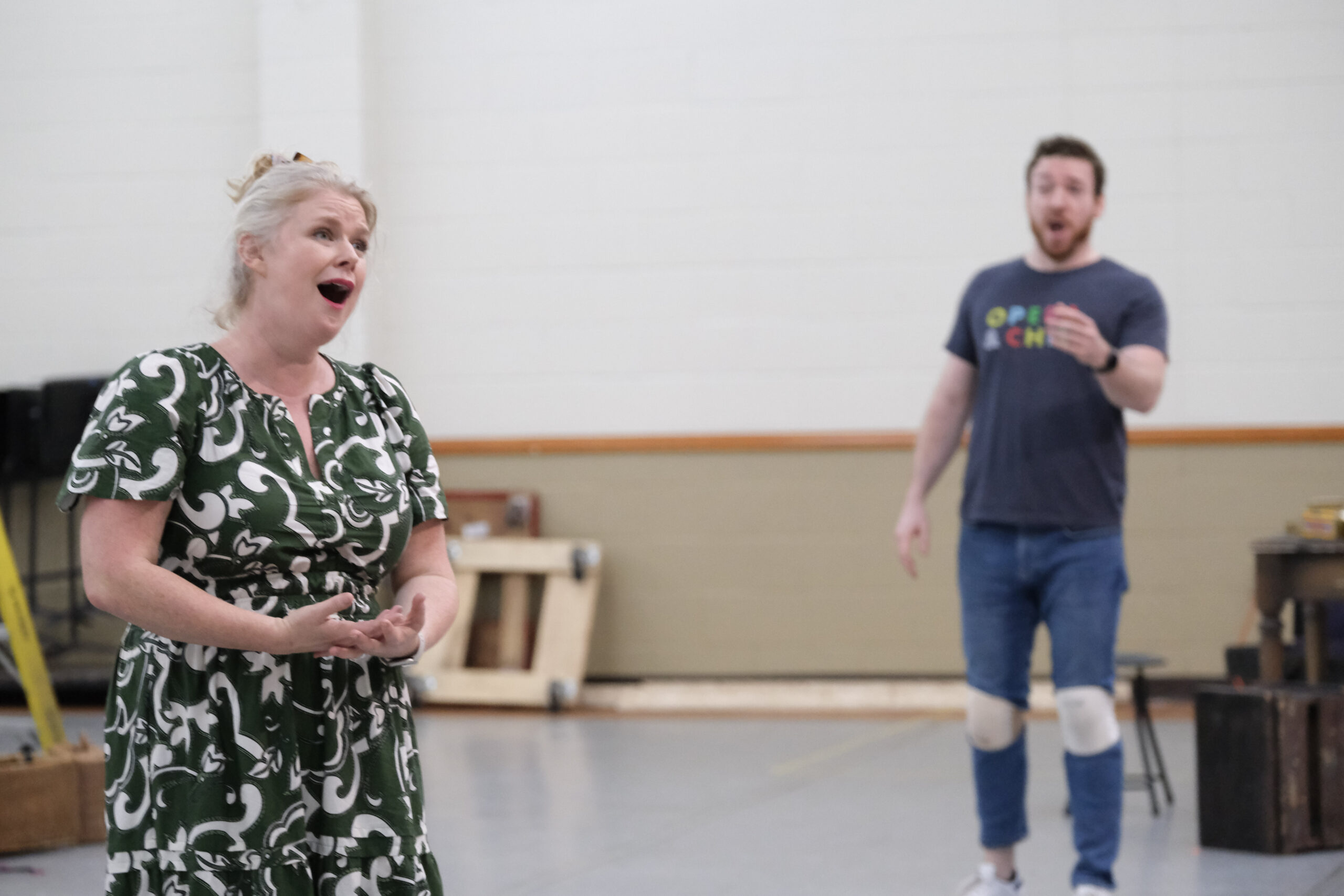 Pagliacci Rehearsal